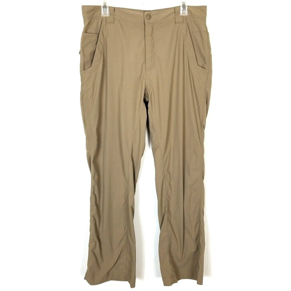 Royal Robbins Women Outdoor Hiking Pants Quick Dry Beige 34 x 30